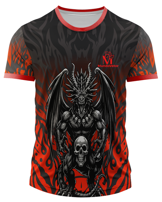 Arte Digital Camisa Interclasse Dragão Furioso 2025