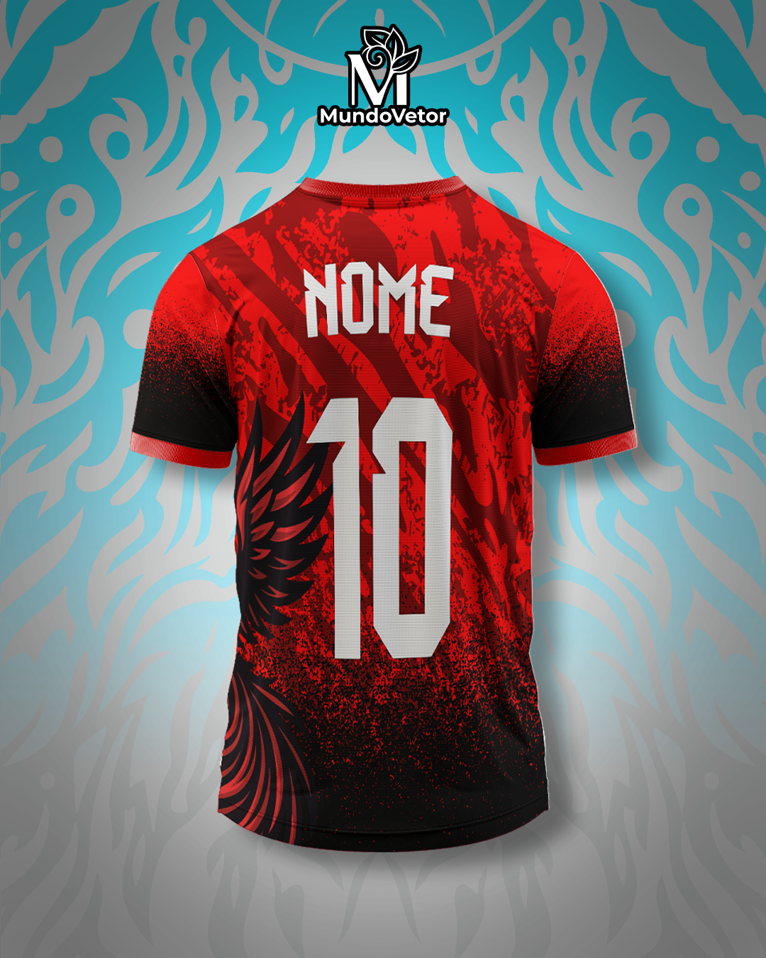 Arte Digital Camisa Interclasse Dark Fênix 2025