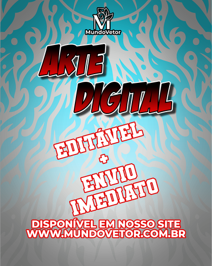 Arte Digital Camisa Interclasse Dark Fênix 2025