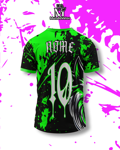 Arte Digital Camisa Interclasse Lobo Alfa 2025