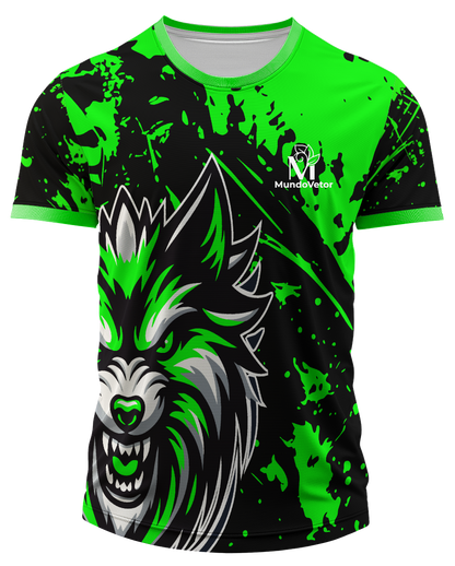 Arte Digital Camisa Interclasse Lobo Alfa 2025