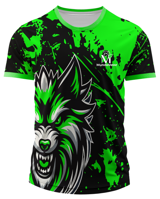 Arte Digital Camisa Interclasse Lobo Alfa 2025