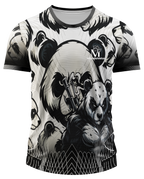 Arte Digital Camisa Interclasse Panda Samurai 2025