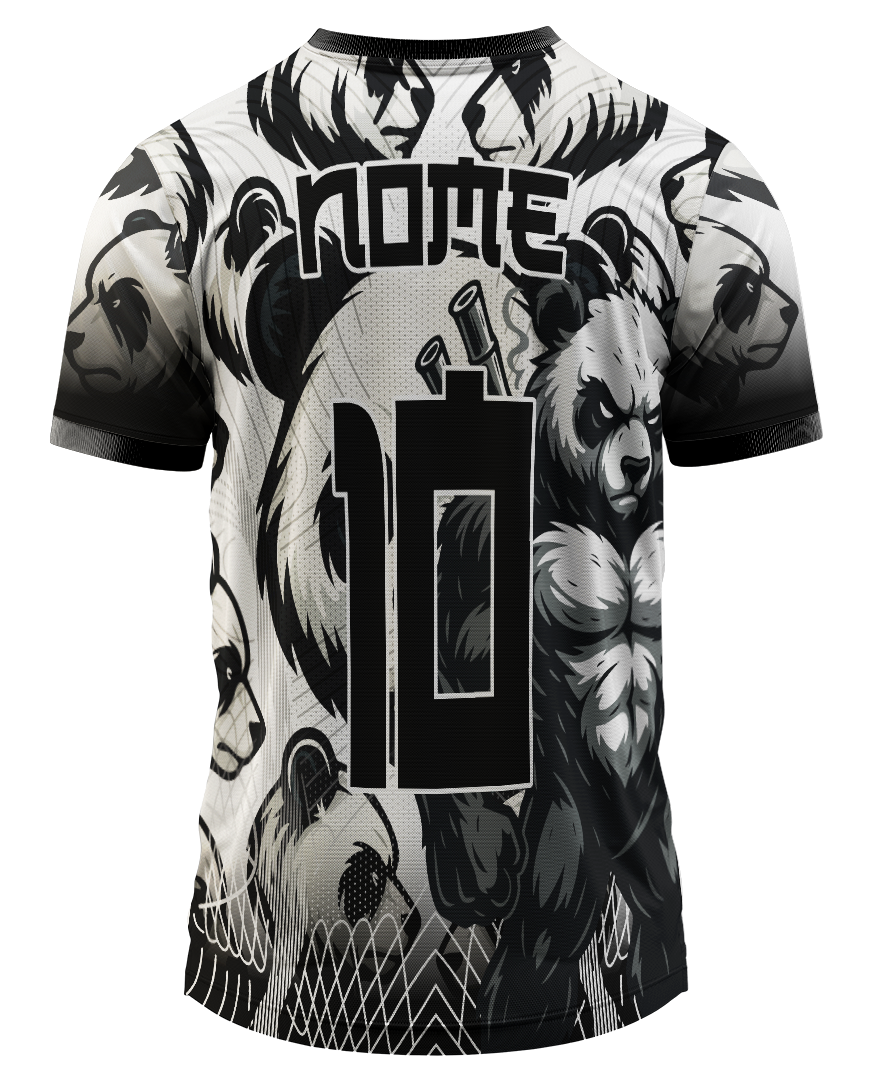 Arte Digital Camisa Interclasse Panda Samurai 2025