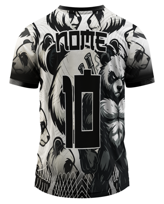 Arte Digital Camisa Interclasse Panda Samurai 2025