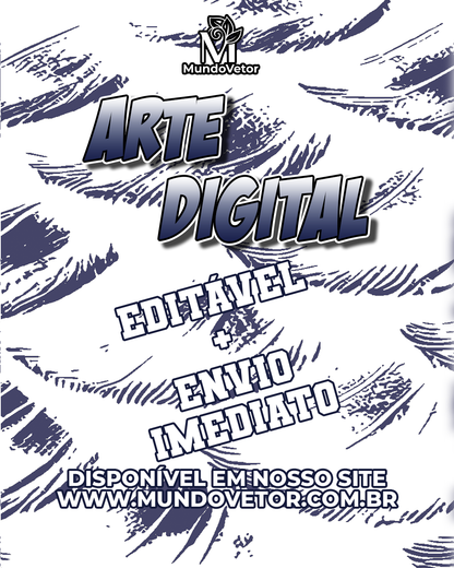 arte editável banguela interclasse arquivo cdr