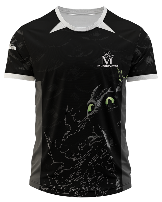 arte digital banguela como treinar seu dragão para camisa interclasse 2025