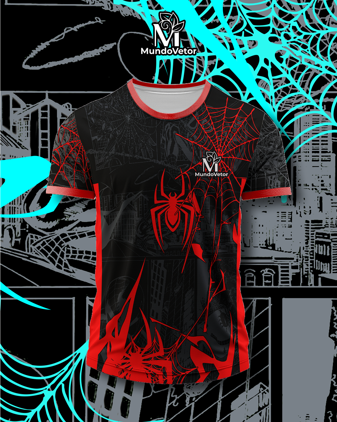 modelo camisa interclasse homem aranha 2025
