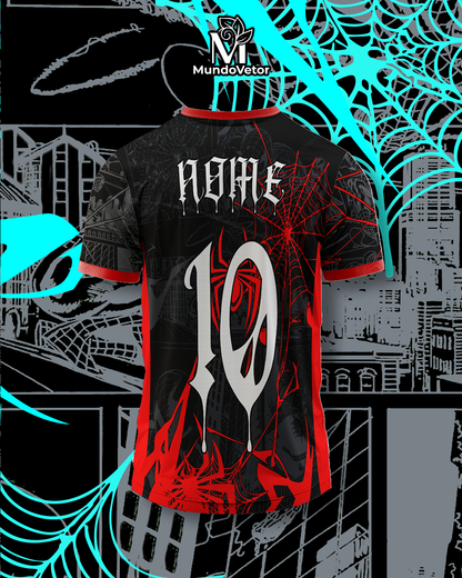 estampa digital homem aranha vetorizada interclasse