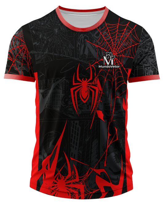 arte digital homem aranha para camisa interclasse 2025