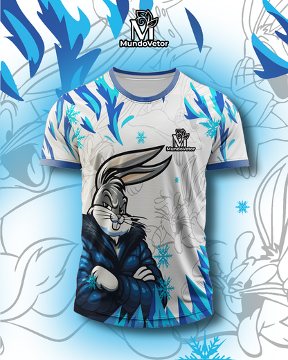 estampa digital pernalonga vetorizada interclasse