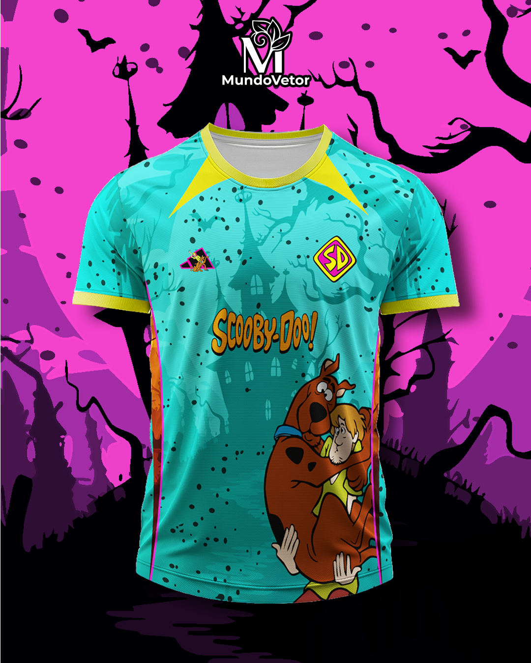 modelo camisa interclasse scooby doo 2025