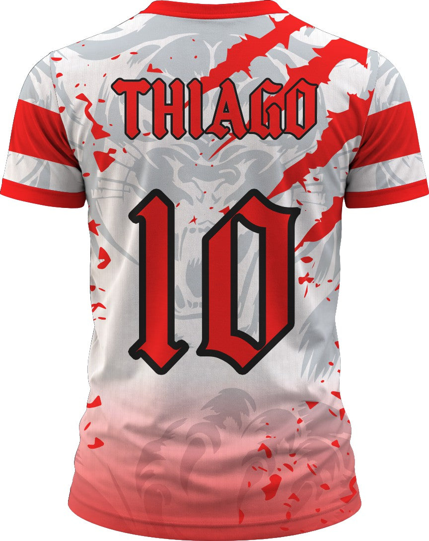 Arte Digital Camisa Interclasse Pantera Vermelha