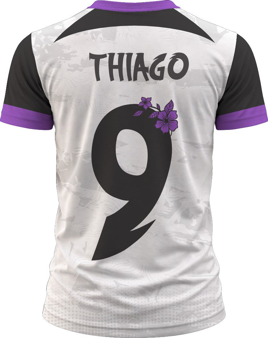 Arte Digital Camisa Interclasse Lobo Uivante