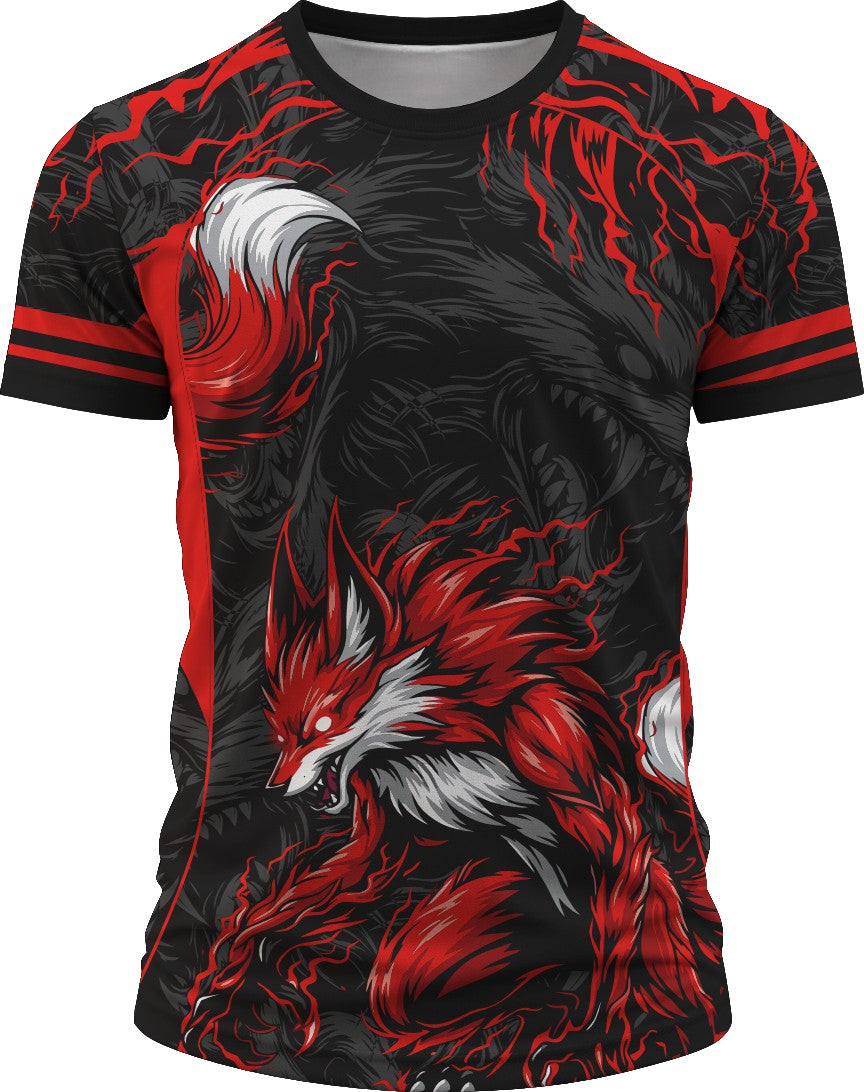 Arte Digital Camisa Interclasse Lobo Red