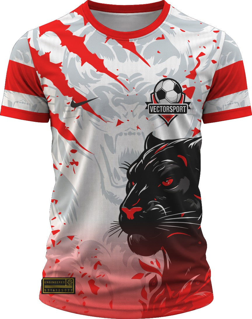 Arte Digital Camisa Interclasse Pantera Vermelha
