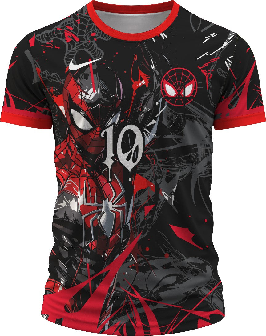 Arte Digital Camisa Interclasse Black Spider