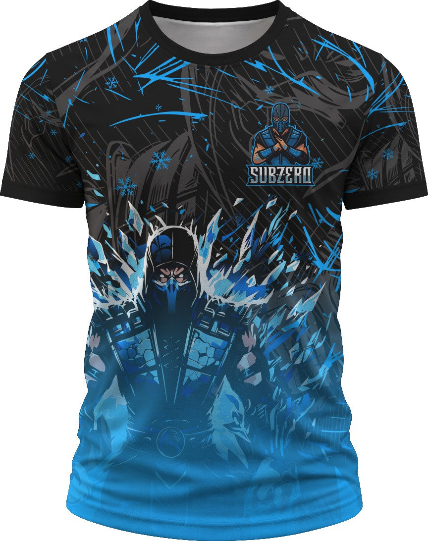 Arte Digital Camisa Interclasse SubZero Mortal Kombat