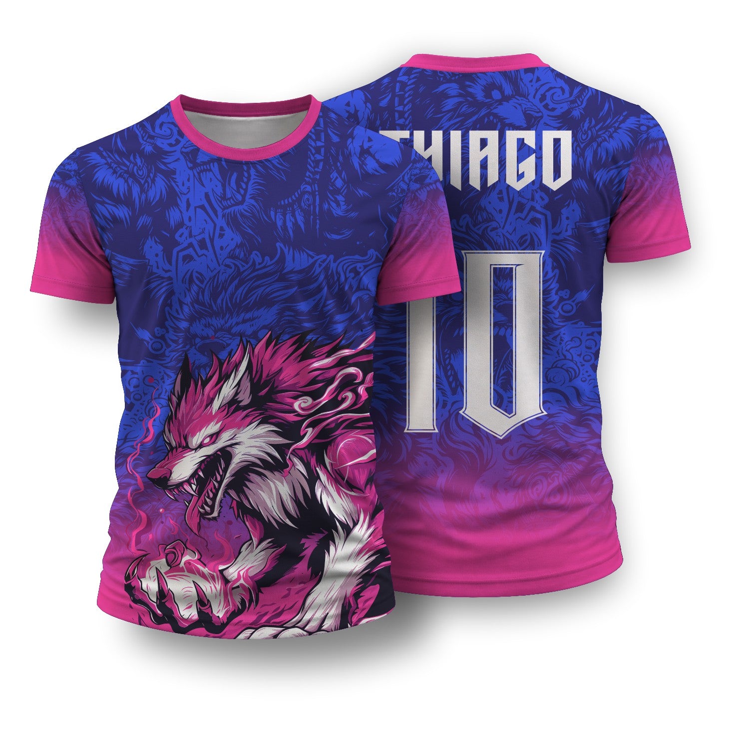 Arte Digital Camisa Interclasse Lobo 2026