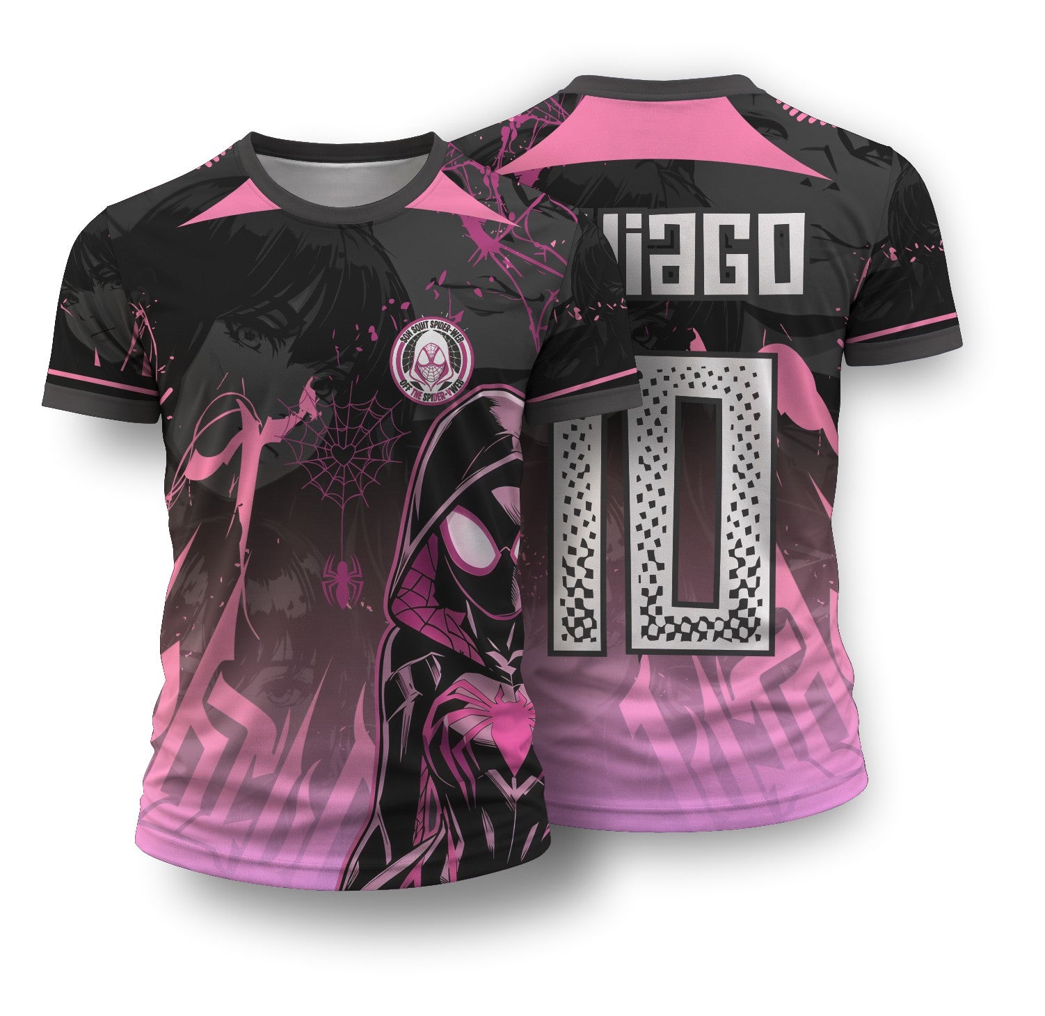 Arte Digital Camisa Interclasse Mulher-Aranha 2026