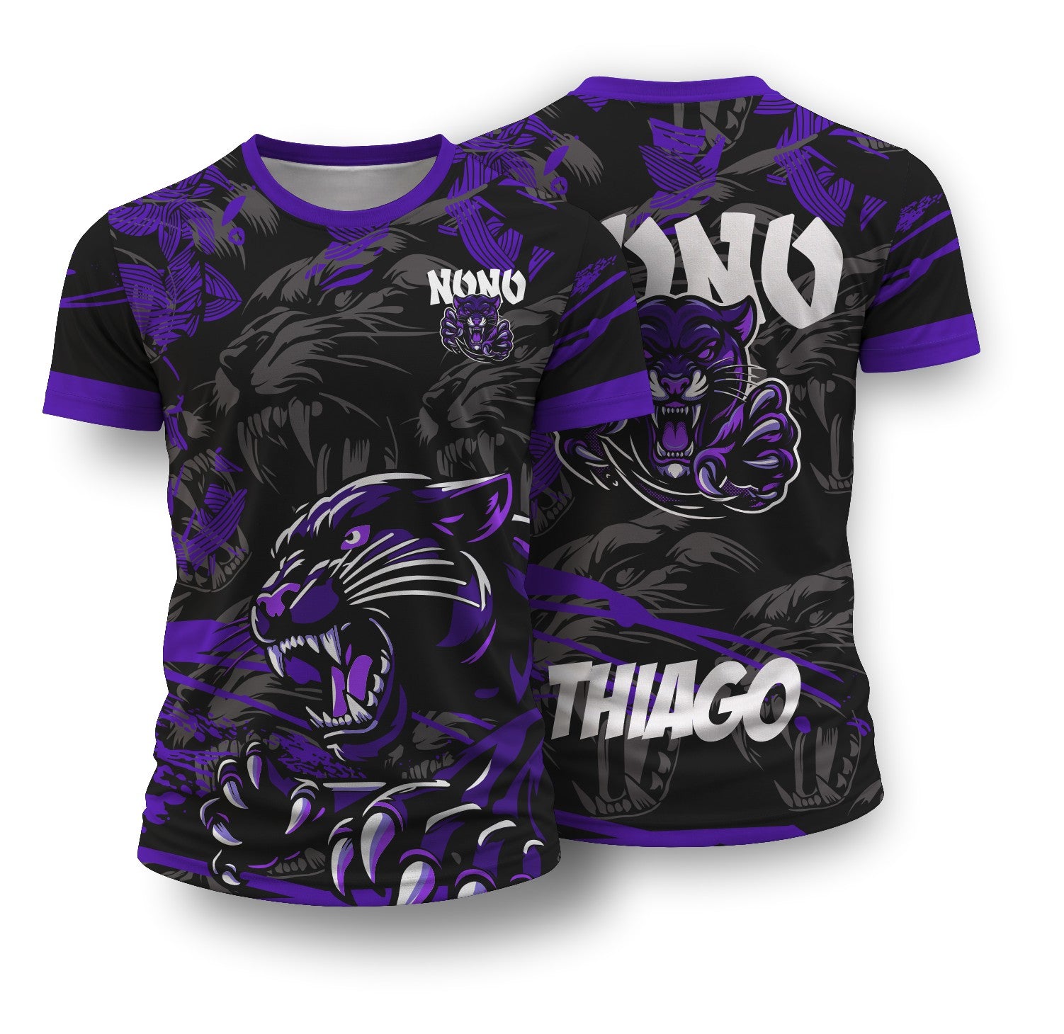Arte Digital Camisa Interclasse Pantera Nono Ano 2026