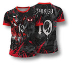 Arte Digital Camisa Interclasse Black Spider