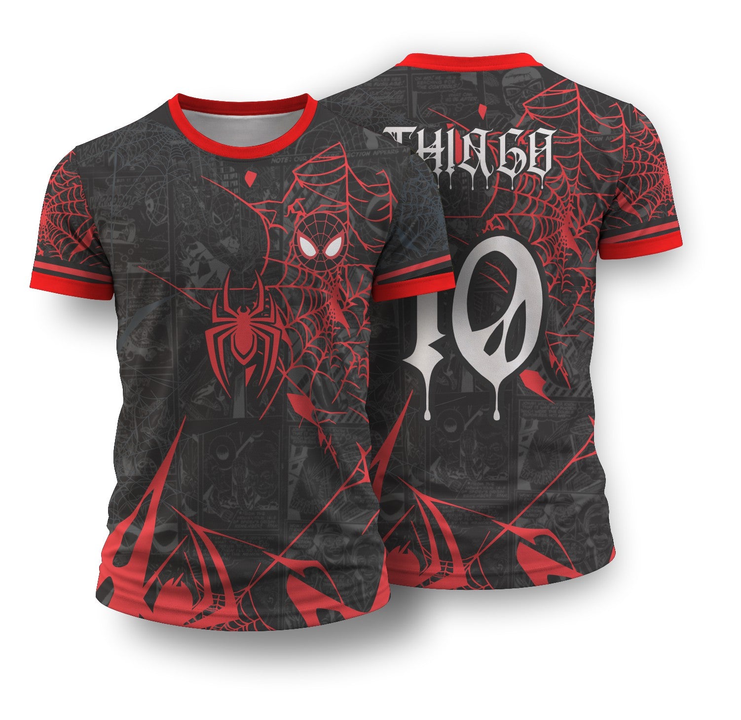 Arte Digital Camisa Interclasse SpiderMan