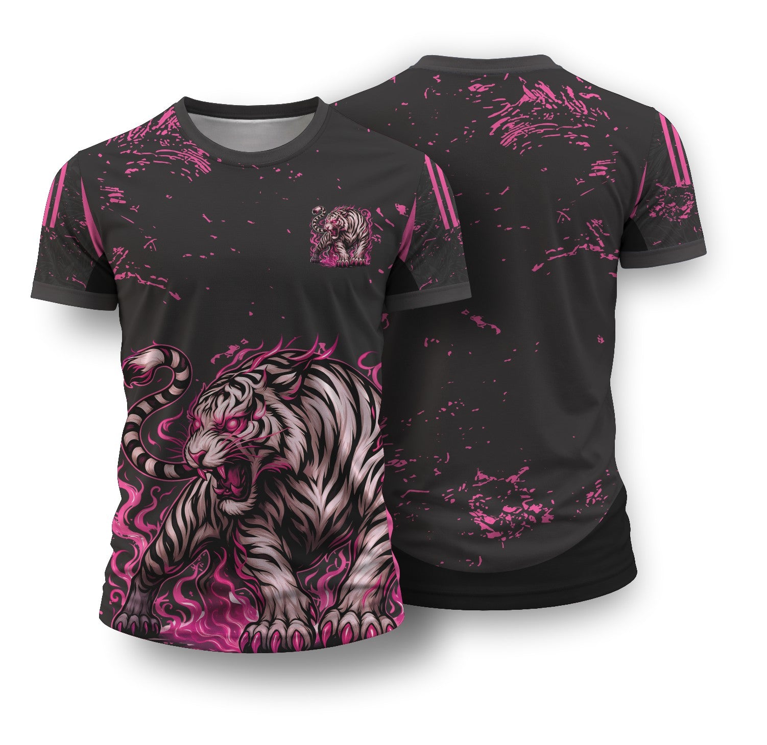 Arte Digital Tigre Fucsia 2026 - Interclasse