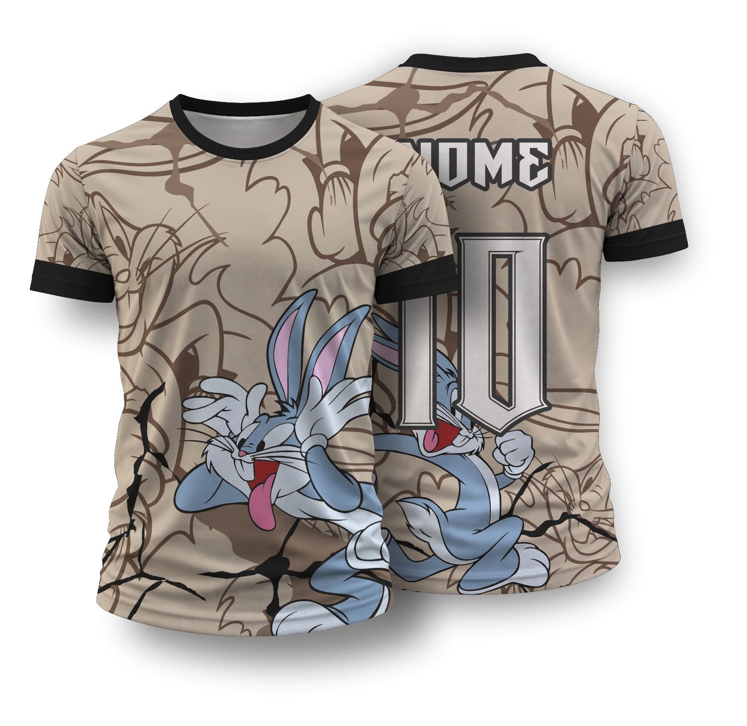 Arte Digital Camisa Interclasse Pernalonga 2026