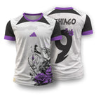 Arte Digital Camisa Interclasse Lobo Uivante