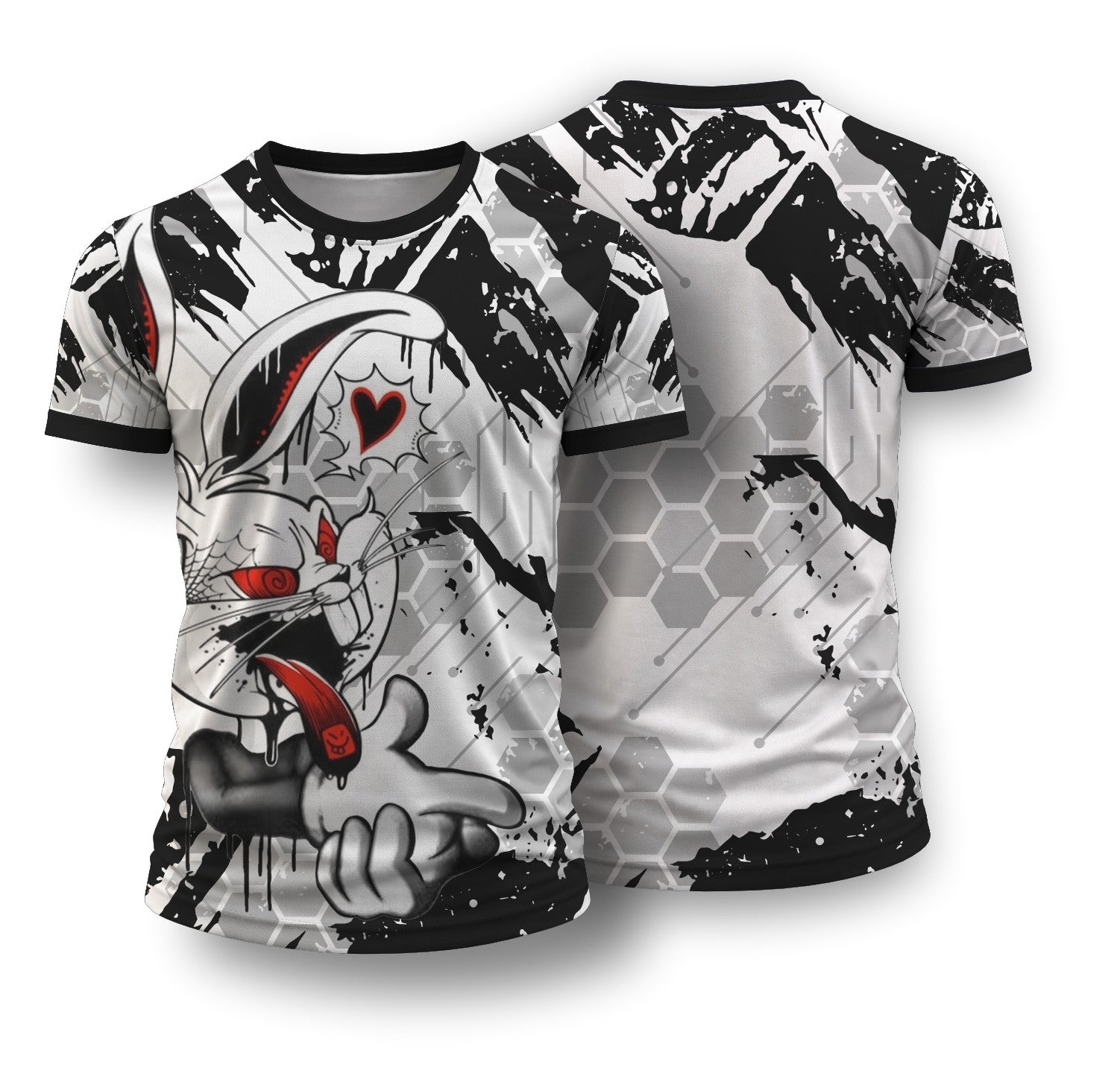 Arte Digital Camisa Interclasse Pernalonga Dark Grafite