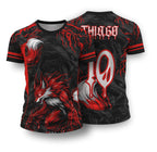 Arte Digital Camisa Interclasse Lobo Red
