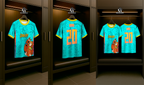 mockup de camiseta realista para artes digitais
