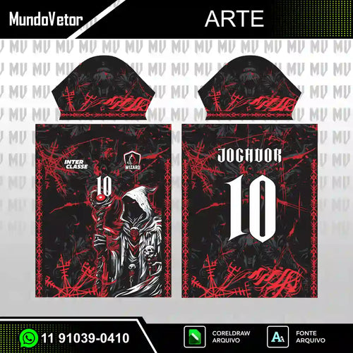 Arte Camisa Interclasse Mago Red
