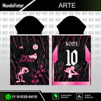 Arte Camisa Interclasse Pantera Cor de Rosa 4