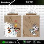 Arte Camisa Interclasse Looney Tunes