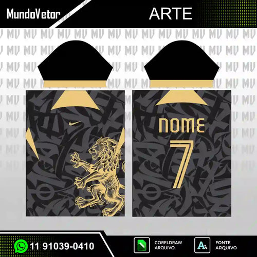 Arte Camisa Leão Concept