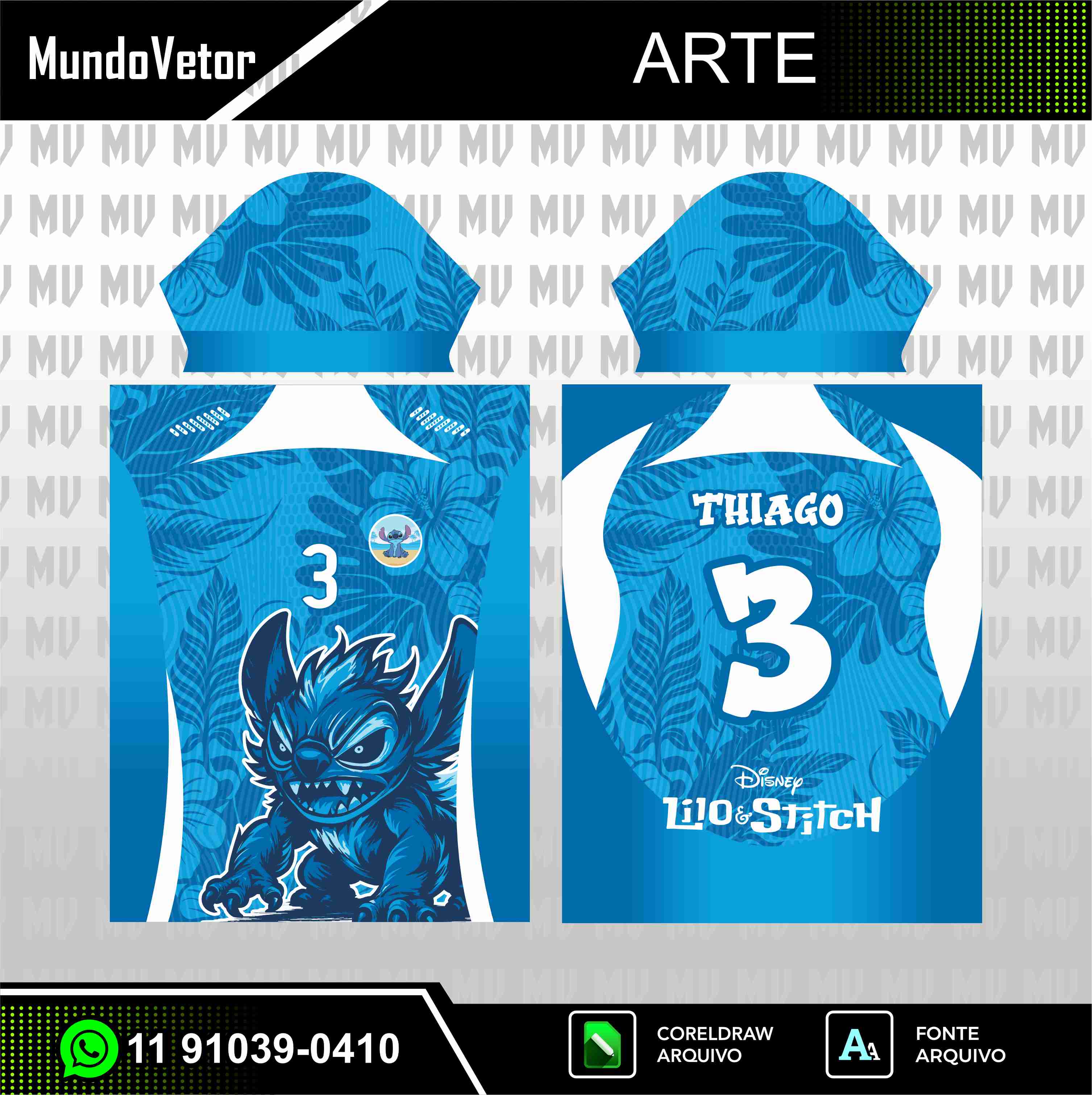 Arte Digital Lilo e Stitch Furioso 2026 - Interclasse
