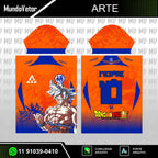 Arte Digital Vetor camisa interclasse nono ano terceirão Goku DBZ Dragon Ball Z