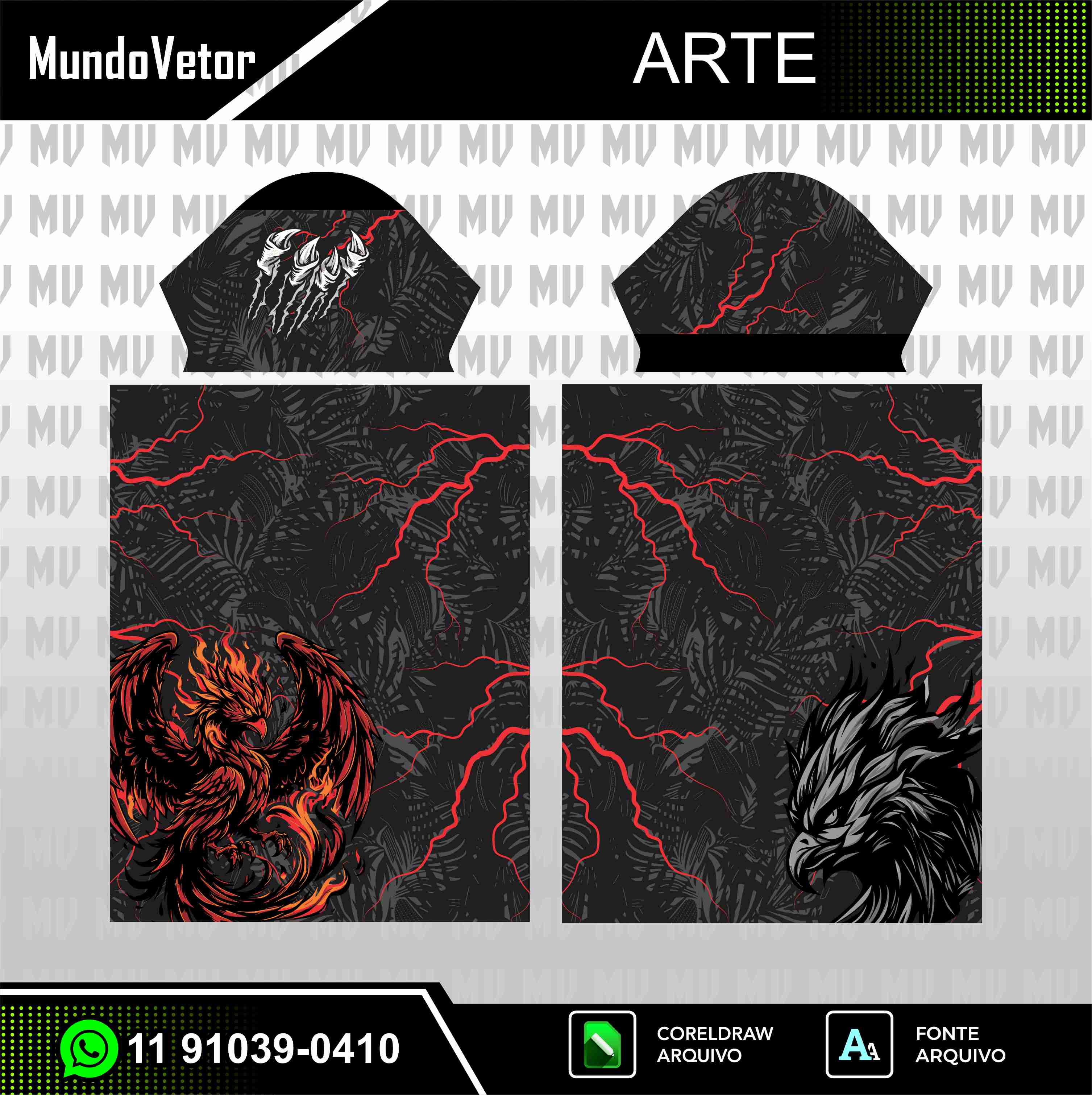 Arte Digital Fenix Dourada 2026 - Interclasse