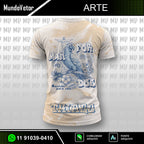 Arte Digital Camisa Interclasse Blue Arara Nono Ano 2026