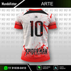 Arte Digital Camisa Interclasse Homem-Aranha 2