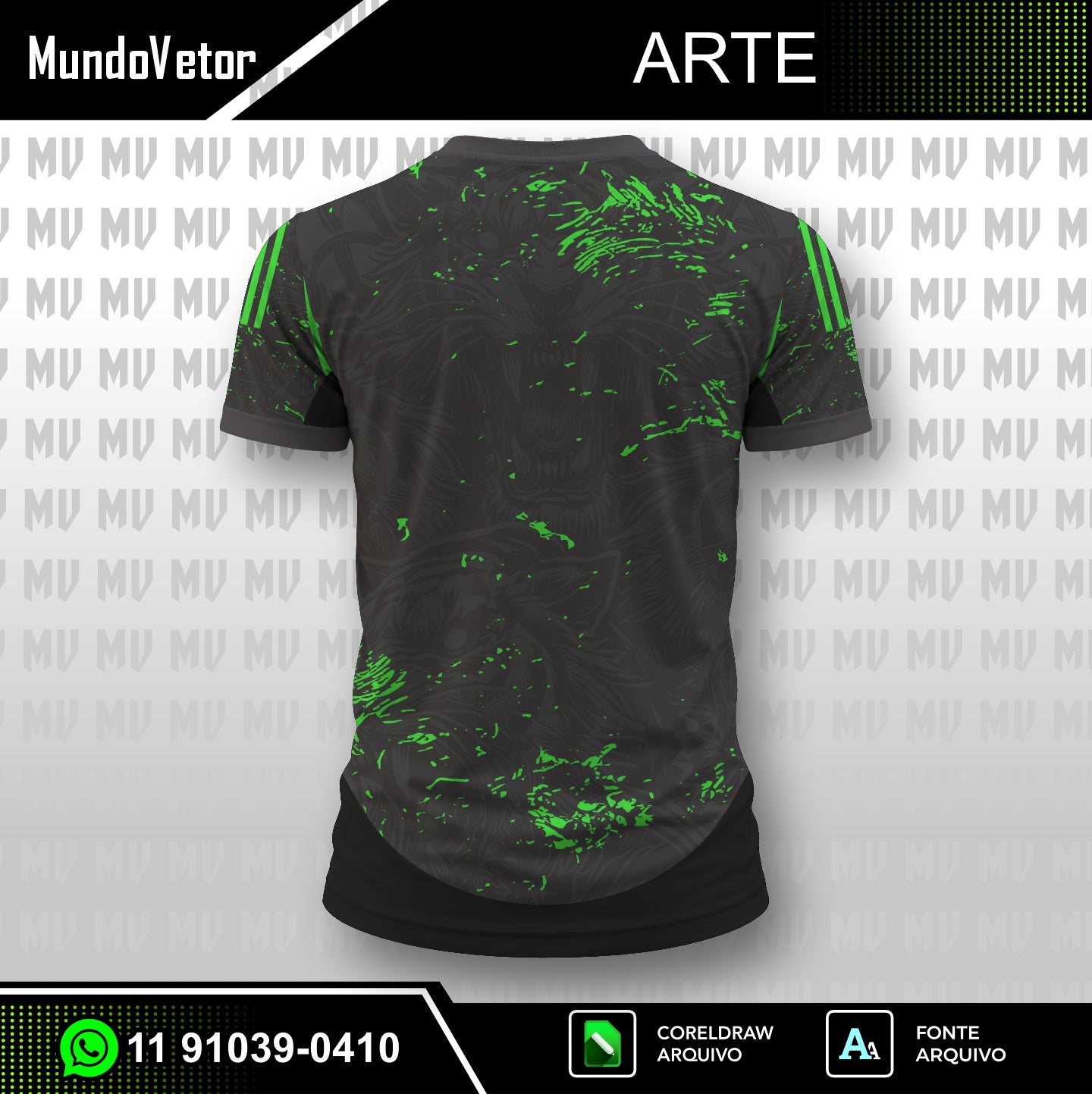 Arte Digital Tigre Verde 2026 - Interclasse