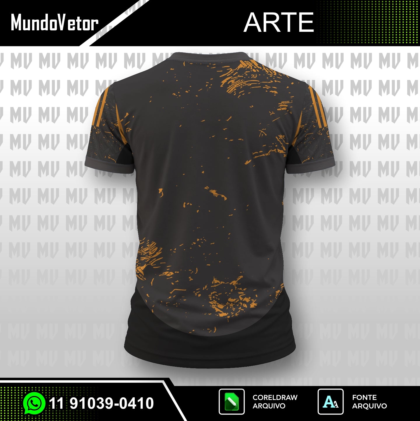 Arte Digital Tigre Dourado 2026 - Interclasse