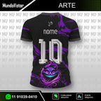 Arte Camisa Interclasse Gato de Cheshire