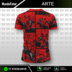 Arte Camisa Interclasse Homem Aranha