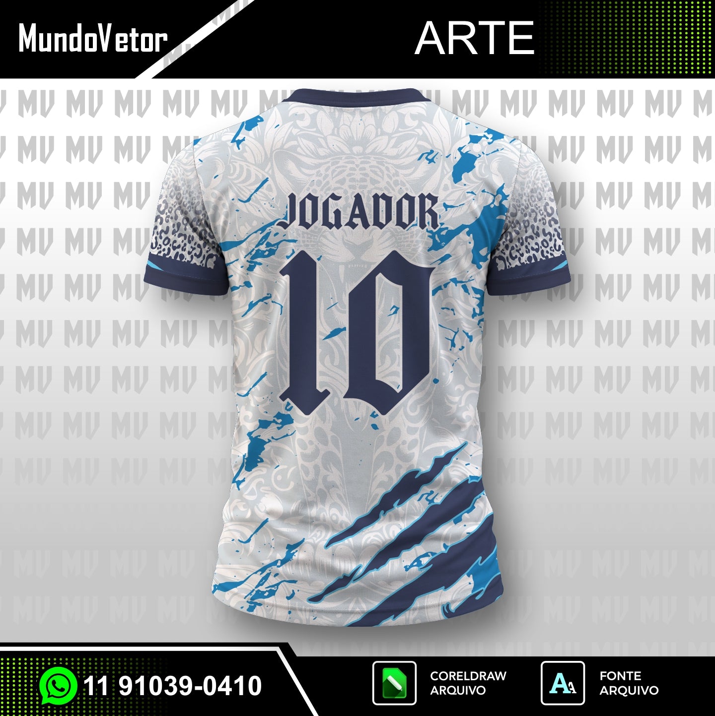 Arte Digital Camisa Brasil Interclasse 2026.2027