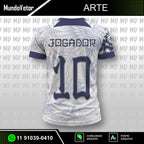 Arte Camisa Interclasse Fênix Azul