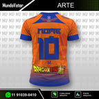 Arte Digital Vetor camisa interclasse nono ano terceirão Goku DBZ Dragon Ball Z