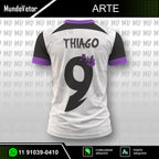 Arte Digital Camisa Interclasse Lobo Uivante